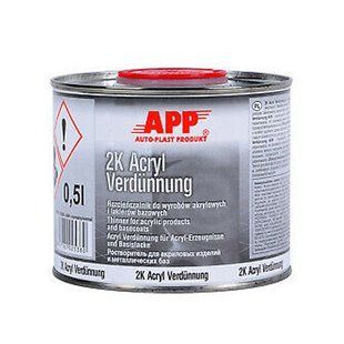 Растворитель, нормальный, к акриловым и базовым продуктам "Verd&uuml;nnung", APP, 500ml, 030095 98111 фото