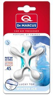 Ароматизатор Dr.Marcus (Освежитель воздуха в машину) LUCKY TOP - на зеркало _ Winter Ice 1366779699 фото