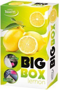 Ароматизатор Tasotti (Освежитель воздуха в машину) Big box - под сидение _ Lemon 07069 фото