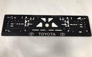 Рамка номерного знака TOYOTA рельефная 1491913189 фото