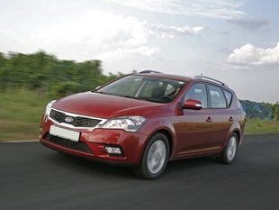 Дефлектор на капот (мухобойки) Kia Ceed 2010-2012 г. KA21 фото