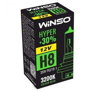 Галогенна лампа Winso Hyper +30% H8 PGJ19-1 35W 12V 712800 фото