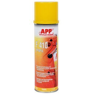 Средство для защиты закрытых профилей (мовиль) F410 Profil, APP, янтарный, 500ml, 050405 98016 фото