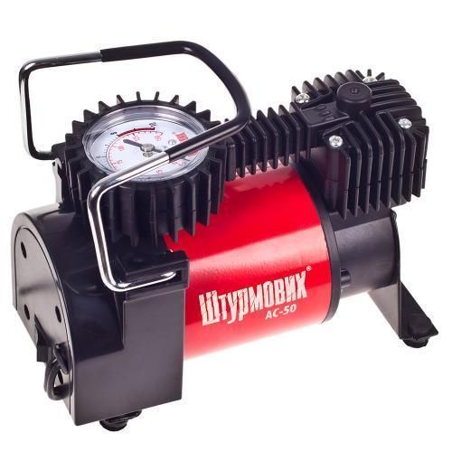 Компресор "Штурмовик" АС-50 150psi/14Amp/37л/прикурювач (АС-50) АС-50 фото