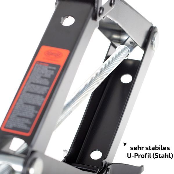 Премиум домкрат ромбовидный 2t "UltraLift L PRO", Heyner, 347200 94266 фото