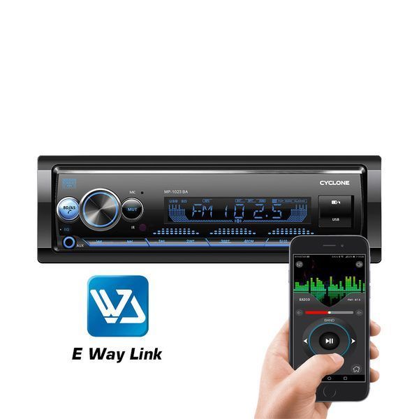 Магнітола 1DIN Cyclone MP-1024 BA Блютуз / АВТОМАГНІТОЛА CYCLONE MP-1024 Bluetooth MP-1024 фото