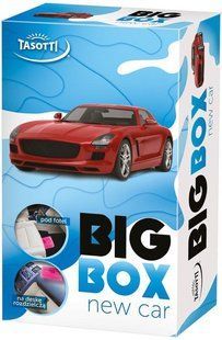 Ароматизатор Tasotti (Освежитель воздуха в машину) Big box - под сидение _ New Car 06976 фото