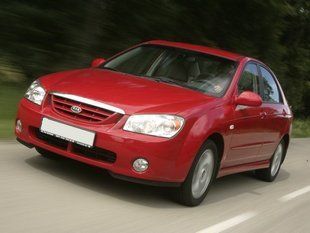 Дефлектор на капот (мухобойки) Kia Cerato 2004-2008 г. KA02 фото