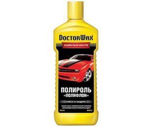 Полироль-очиститель ПОЛИФЛОН Doctor Wax 300 мл / полироль для я кузова Доктор Вакс DW8227 фото