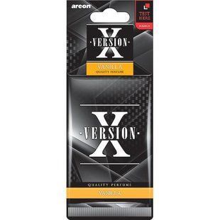 Освежитель воздуха AREON Х-Vervision листик Vanilla (AXV02) AXV02 фото