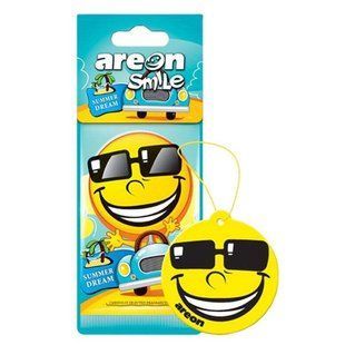 Освіжувач повітря AREON сухий листочок Smile Dry Summer Dream (ASD23) ASD23 фото