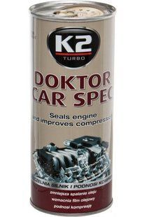 Присадка в масло двигателя "K2" Doktor CarSpec 443 ml (мотор доктор) T350 фото