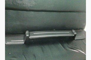 Зимова накладка на решітку радіатора VW T-5 2003-2009 (нижня) матова 01325 фото