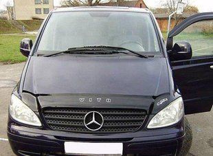 Дефлектор на капот (мухобойки) Mercedes-Benz Vito 2003-2014 MRD06 фото