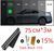 Тонировочная пленка для авто Elegant 75см*3м Dark Black 15%. Польша 17322 фото