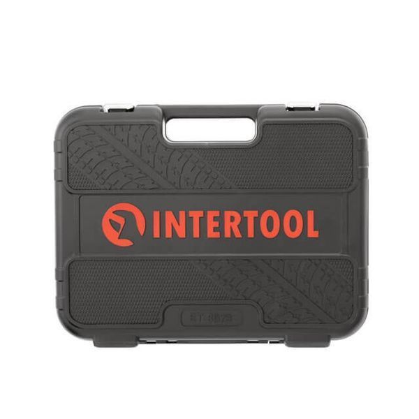 Набір інструментів 73 од. STORM, 1/2 ", 1/4", Cr-V INTERTOOL ET-8073 ET-8073 фото