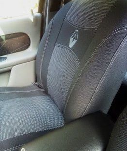 Чохли на сидіння, авточохли "NIKA" Fiat Scudo c 2007р 1+2 колір темно-сірий RE51 фото