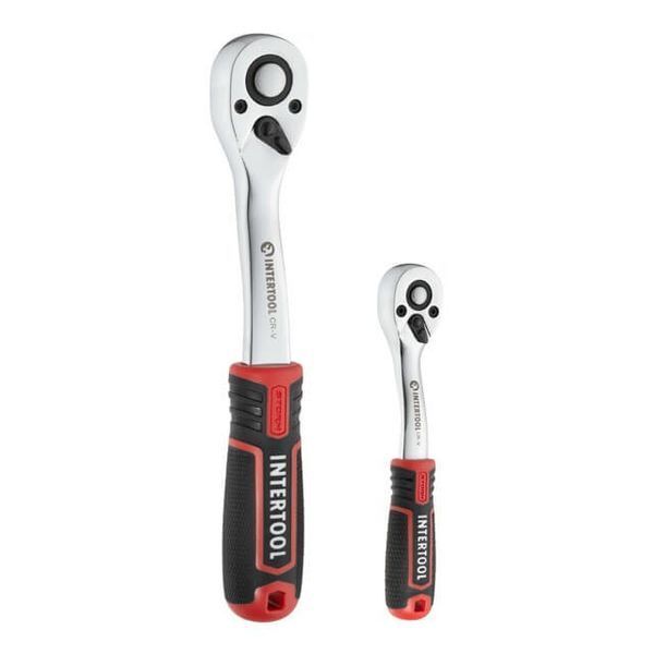 Набір інструментів 111 од. STORM, 1/2", 1/4", Сr-V INTERTOOL ET-8111 ET-8111 фото