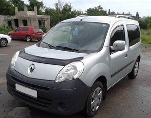 Дефлектор на капот (мухобойки) Renault Kangoo 2008-2013 RL17 фото