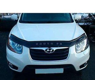 Дефлектор на капот (мухобойка) Hyundai Santa Fe 2007-2012 HYD11 фото