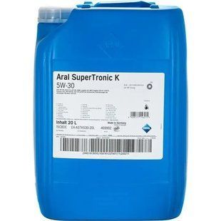 Моторне масло Aral SuperTronic K 5W-30 20L 15CBDE фото