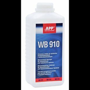 Смывка на водной основе для обычных и водорастворимых систем WB 910, APP, 1l, 030189 98110 фото