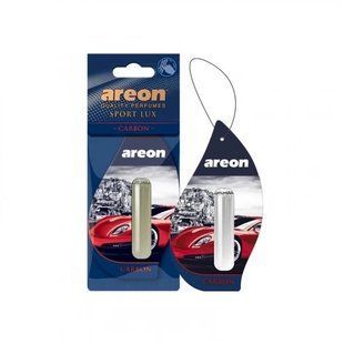 Ароматизатор на дзеркало рідкий 5мл AREON Sport Lux Carbon LR10 фото