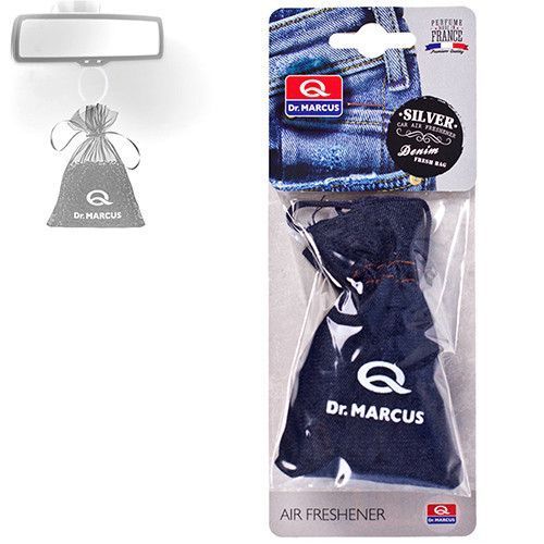 Освежитель воздуха DrMarkus FRESH BAG Denim SILVER дисплей ((16/192)) (16/192) фото