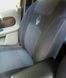 Чохли на сидіння, авточохли "NIKA" Fiat Scudo c 2007р 1+2 колір темно-сірий RE99 фото 1