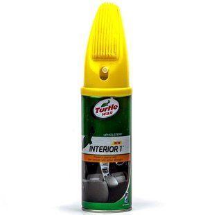 Очищувач салону пінний (Тканина) Turtle Wax Interior1 400 мл + щітка Засіб для хімчистки салону пінний 7713FG фото