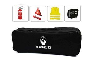 Набор автомобилиста техпомощи для Renault стандарт с логотипом авто на сумке Renault фото