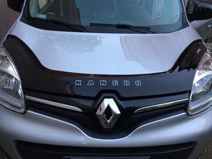 Дефлектор на капот (мухобойки) Renault Kangoo 2013- RL31 фото