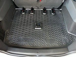 Коврик багажника Renault Lodgy (2018>) (раздельная сидушка) резиновый (AVTO-Gumm) автогум 111761 фото