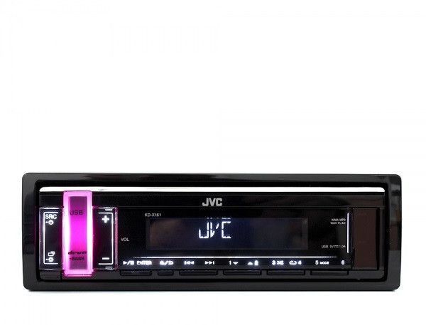 Магнитола 1DIN JVC KD-X161 / АВТОМАГНИТОЛА JVC KD-X161 KD-X161 фото