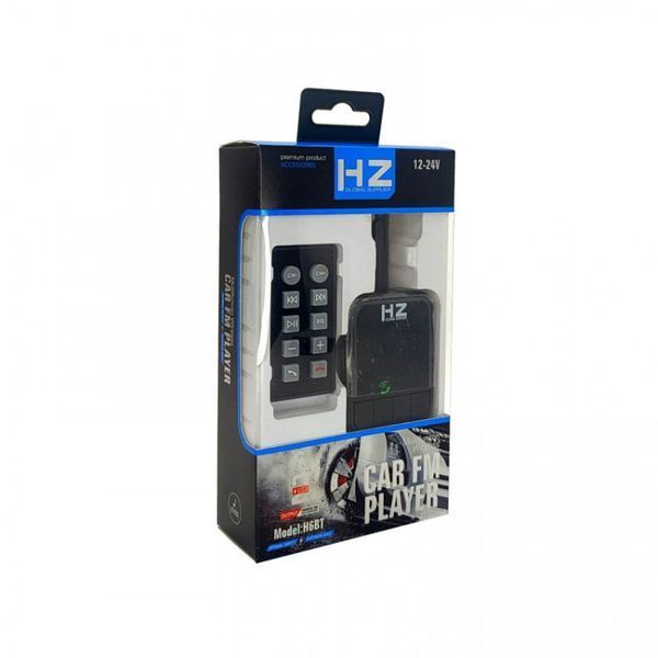 Автомобільний MP3 Трансмітер FM-модулятор HZ H6 2USB 4917 фото