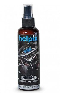 Поліроль для пластику та вінілу HELPIX Professional 100мл Матовий Ефект. Поліроль панелі молочко 1629997795 фото