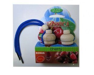 Ароматизатор Classica (Освежитель воздуха в машину) пробковый + запаска Cherry планшетка 12шт 20шт микс фото
