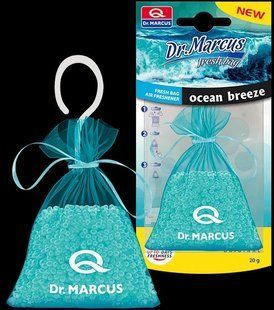 Ароматизатор Dr.Marcus (Освежитель воздуха в машину) Fresh Bag - на зеркало _ Ocean breeze 1371051779 фото