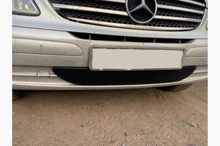 Зимова накладка на решітку радіатора Mercedes Vito 639 2003-2010 (нижня) матова 10280 фото