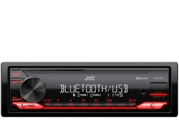 Магнітола 1DIN JVC KD-X272 BT / АВТОМАГНІТОЛА KD-X272 BT KD-X272 фото