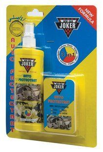 Полироль для панелей авто Joker 250ml Vanilla+ губка , Полироль Пластика Джокер Ваниль 1630099771 фото