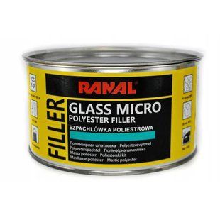 Шпатлевка RANAL GLASFASER Cтекловолокно 1.7 kg. / автомобильная Шпатлевка Ранал 00402-3 фото