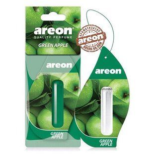 Освіжувач повітря рідкий листочок AREON "LIQUID" Green Apple 5ml (LR20) LR20 фото