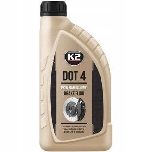 Жидкость тормозная DOT-4 1.0л "K2" TURBO M156 фото