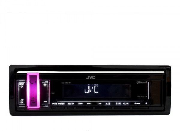 Магнітола 1DIN JVC KD-X361BT / АВТОМАГНІТОЛА JVC KD-X361BT KD-X361 фото
