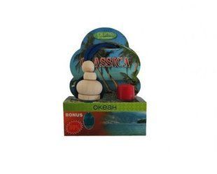 Ароматизатор Classica (Освежитель воздуха в машину) пробковый+ запаска Ocean планшетка 12шт 20шт микс фото