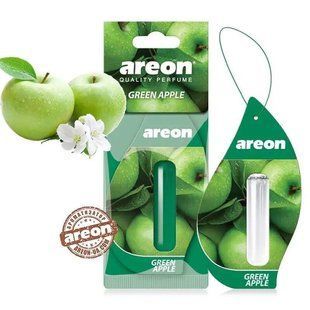 Ароматизатор Areon (Освіжувач повітря в машину) "Mon Liquid" - рідкий (гель) лист 5мл_Green Apple LR20 фото