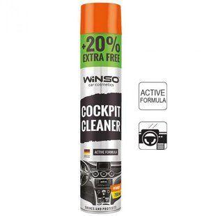 Поліроль пластика Winso Cockpit Cleaner апельсин 750мл. Поліроль торпеди Вінсо Апельсин 870550 фото