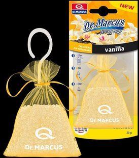 Ароматизатор Dr.Marcus (Освежитель воздуха в машину) Fresh Bag - на зеркало _ Vanilla 1371075805 фото