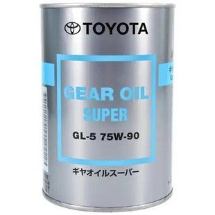 Трансмісійне масло Toyota Gear Oil Super 75W-90 GL-5 1л. 08885-02106 фото